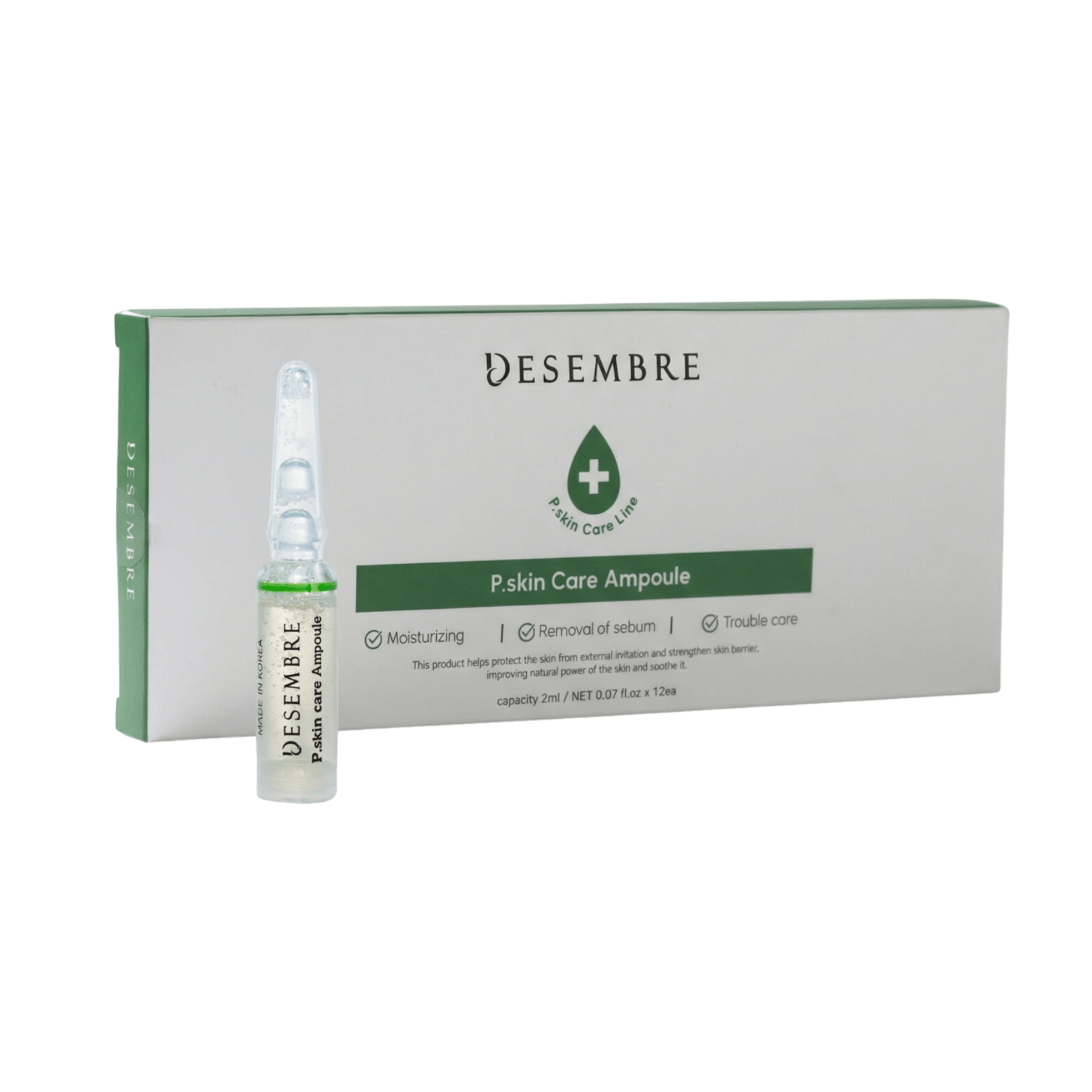 Desembre P.Skin Care Ampoule 2ml (Single Ampoule) | Acne & Oil