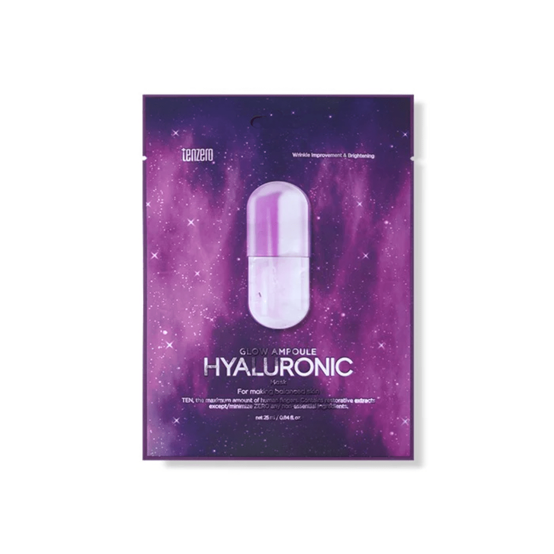TENZERO GLOW AMPOULE HYALURONIC MASK - Beauty Logix