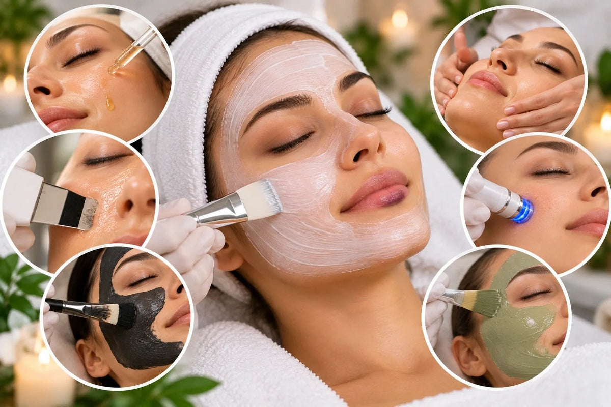 Facial Types Explained: From Hydrating to Deep-Cleansing Facials - Beauty Logix