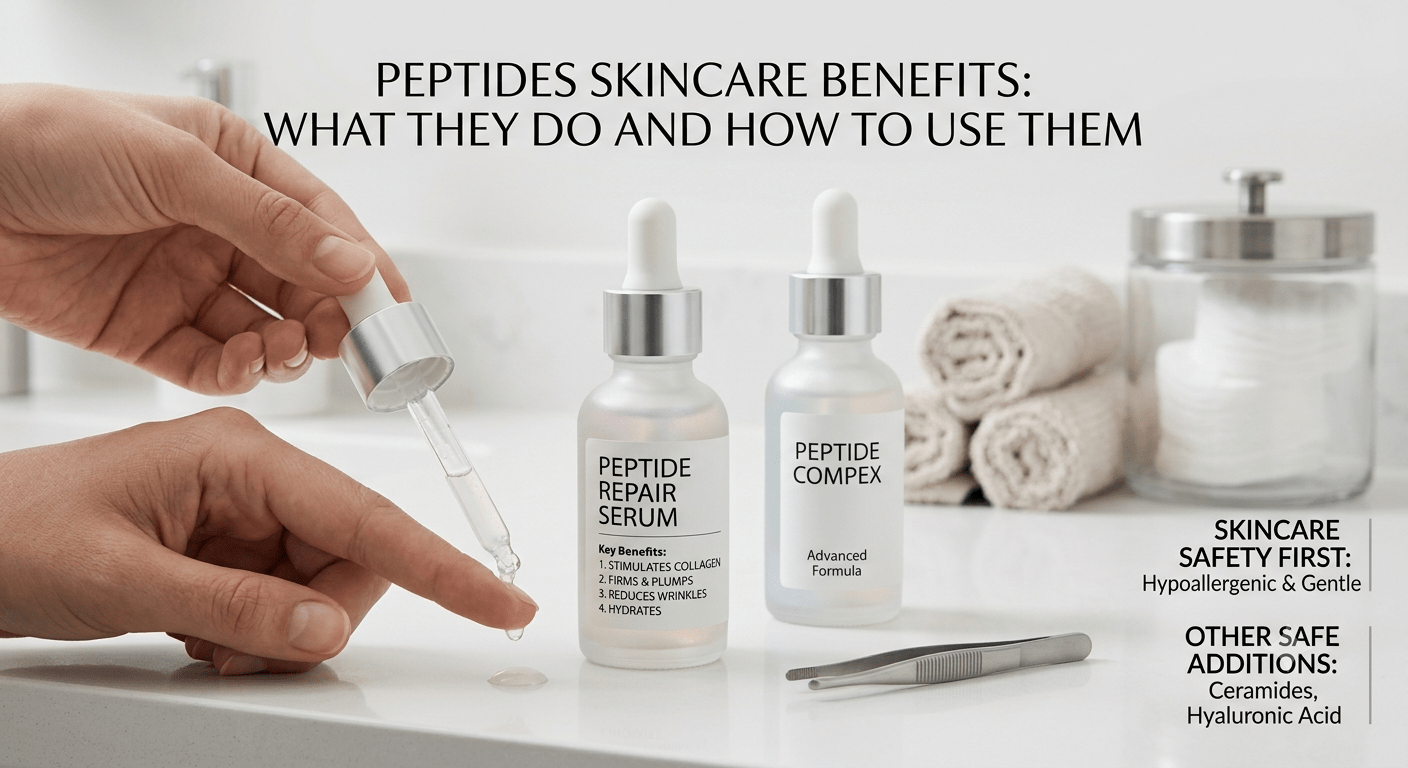 Peptides Skincare Benefits: What They Do and How to Use Them - Beauty Logix