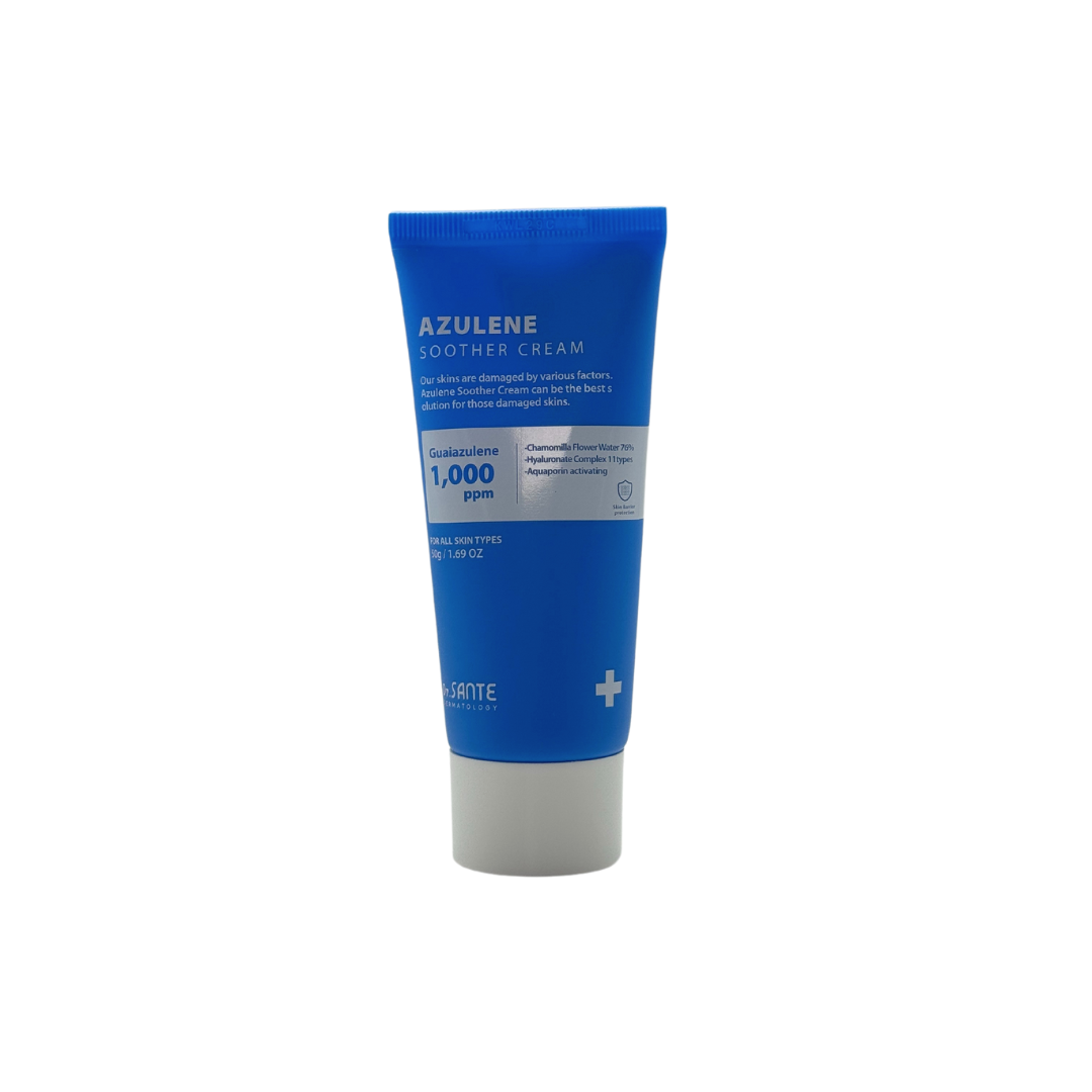 Azulene soother cream