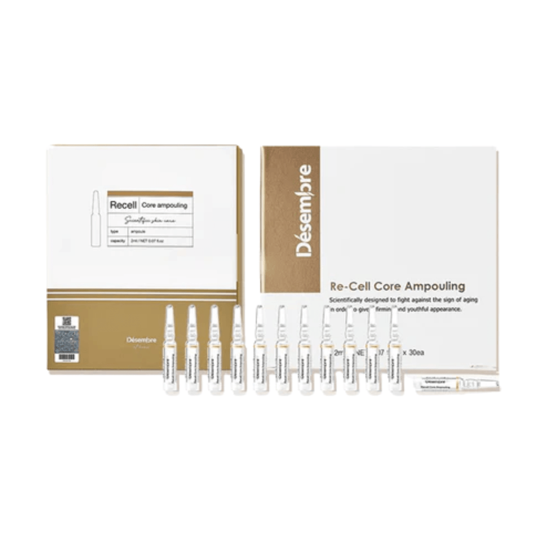 DESEMBRE AT HOME RECELL CORE AMPOULING 2ml (Single Ampoule) - Beauty Logix