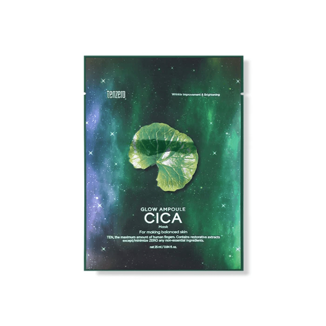 TENZERO GLOW AMPOULE CICA MASK - Beauty Logix